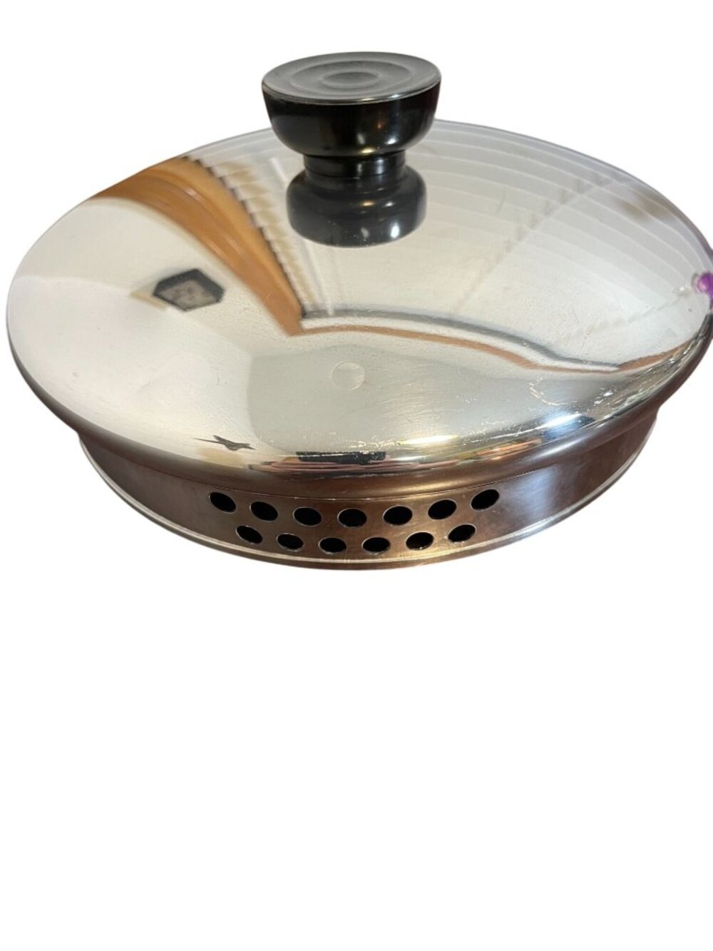 Revere Ware Deep Strainer Lid 7"